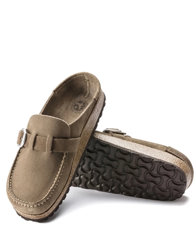 Buckley Suede Leather - Grey Taupe - Birkenstock
